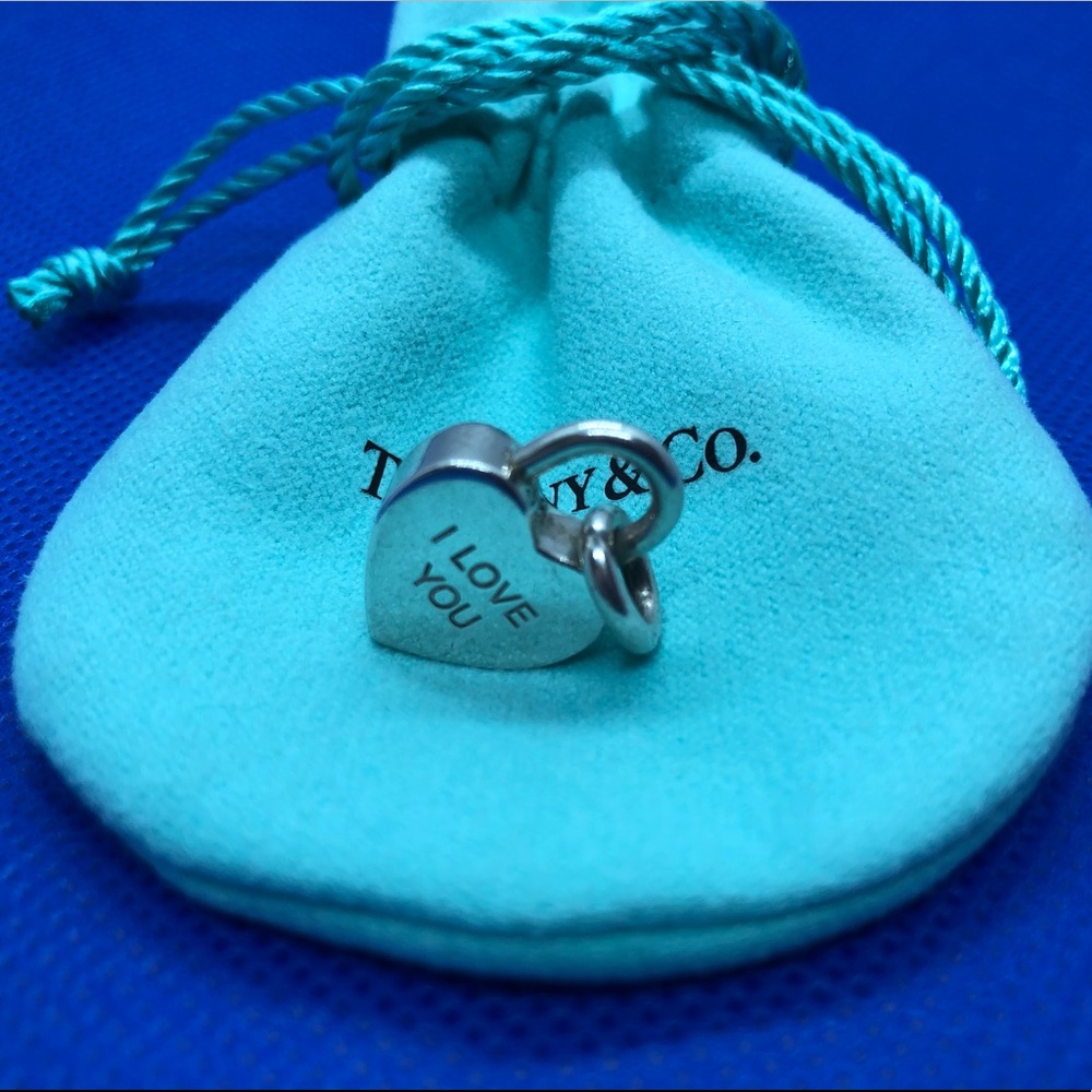 Tiffany & Co. I Love You ❤️ Lock Charm Pendant